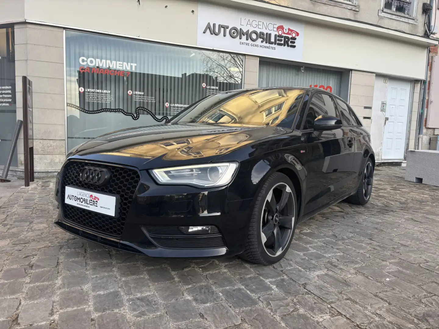 Audi A3 Série 3 (8V1) 1.4 TSi 16V S&S 122 cv Schwarz - 1