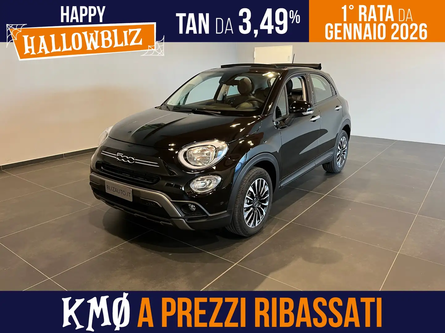 Fiat 500X dolcevita 1.5 t4 hybrid cross 130cv dct Nero - 1