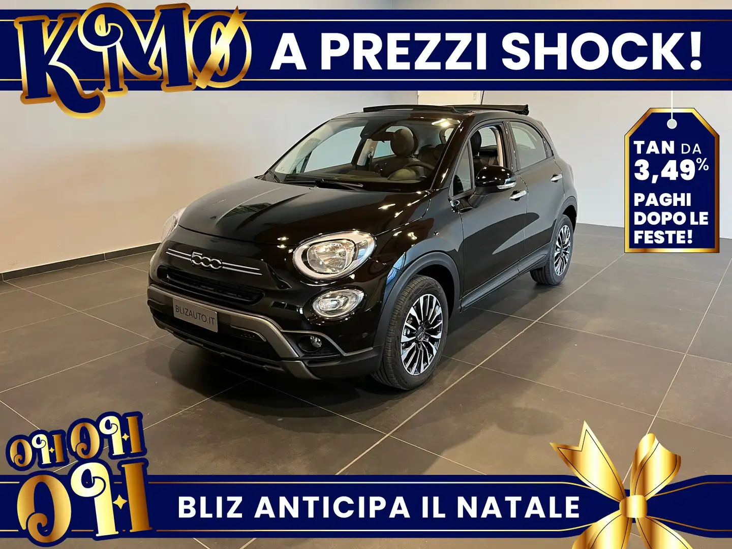 Fiat 500X dolcevita 1.5 t4 hybrid cross 130cv dct Nero - 1
