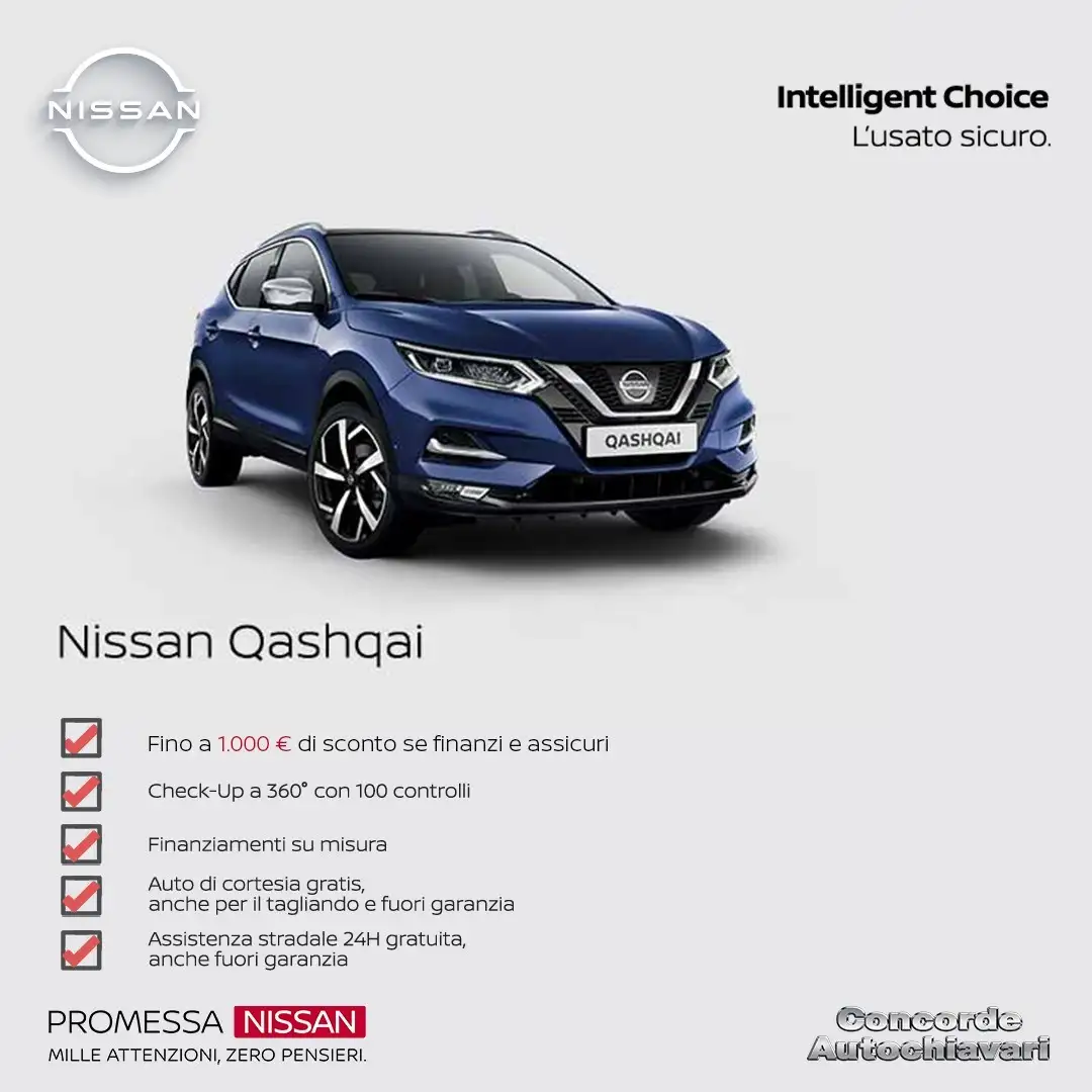 Nissan Qashqai 1.5 dCi N-Connecta Bianco - 2