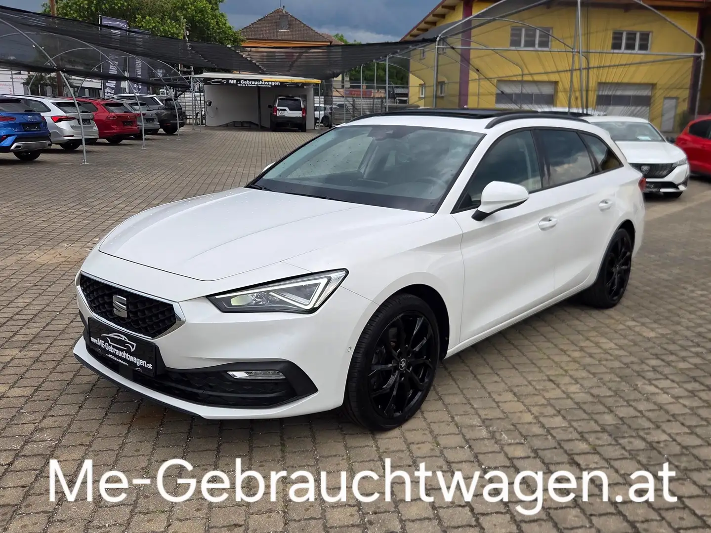 SEAT Leon VOLL-LED/VIRTUELL/NAV/KAMERA/SPORTSITZE/BEATS/ACC* Weiß - 1