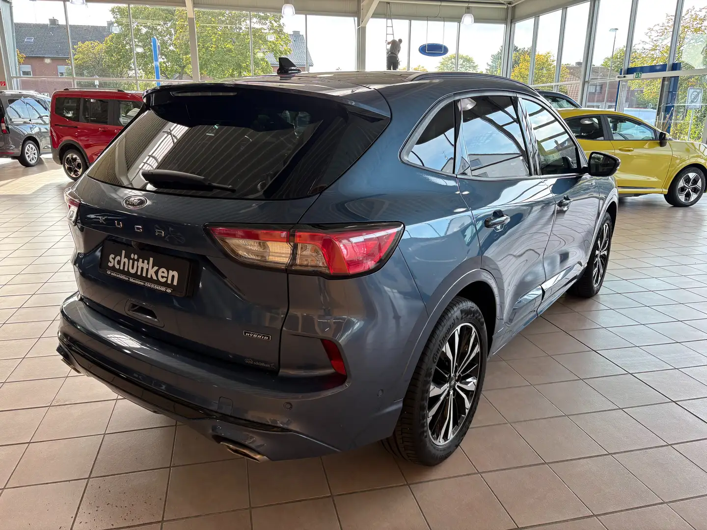 Ford Kuga 2.5 PHEV Aut. ST-Line X ACC, PANO, AHK, HUD, WiPa Bleu - 2