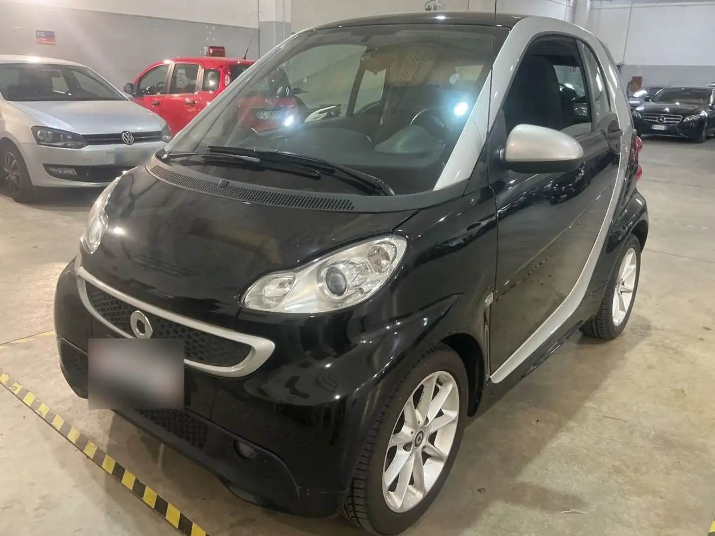 smart forTwo 1.0 mhd Pure 71cv Nero - 1