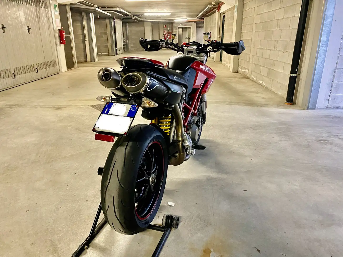 Ducati Hypermotard 1100 allestimento completo S termi. duble sella perform Червоний - 2