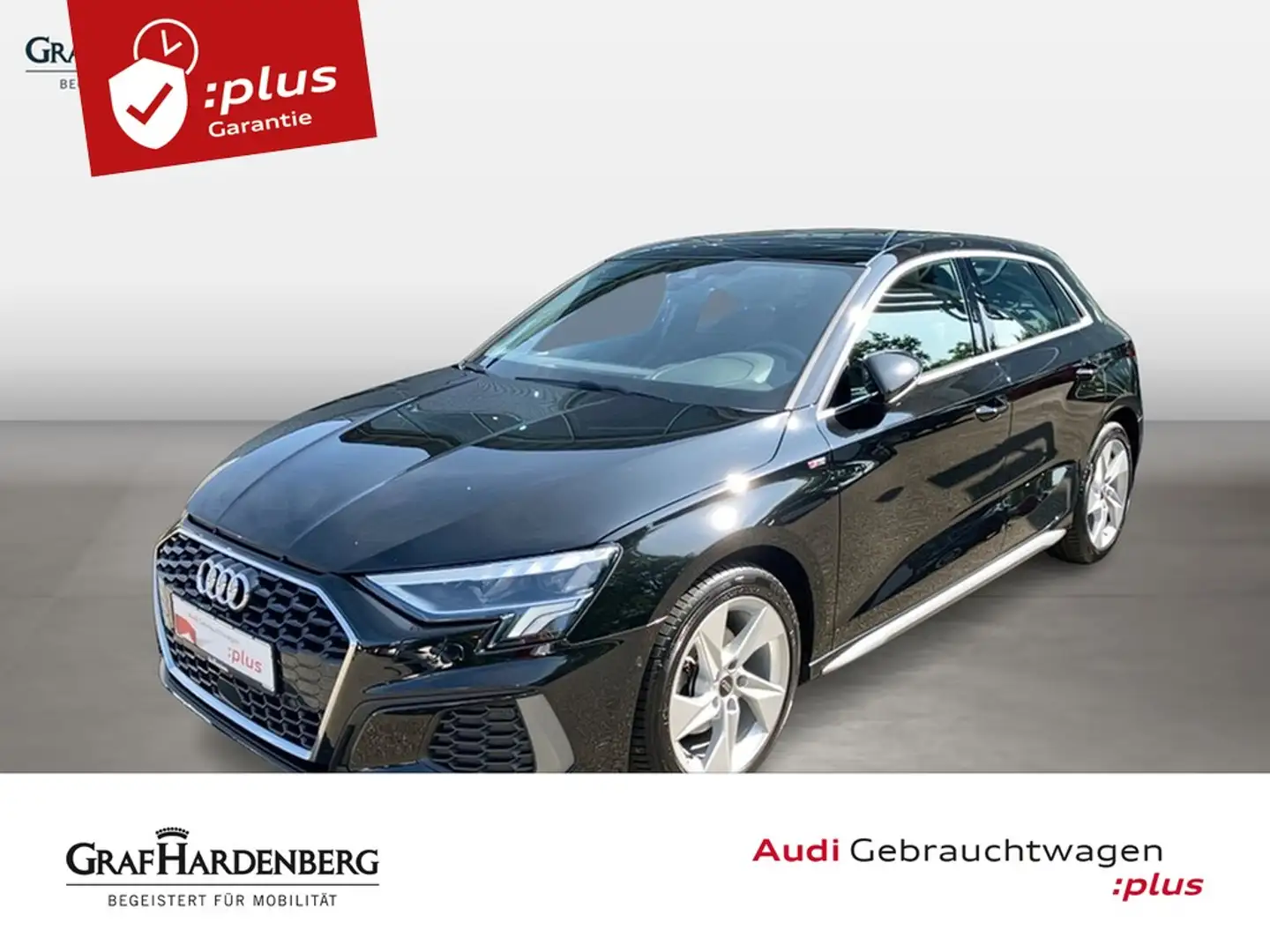 Audi A3 Sportback S-Line 35TDI S-Tr Panoramadach Navi Schwarz - 1