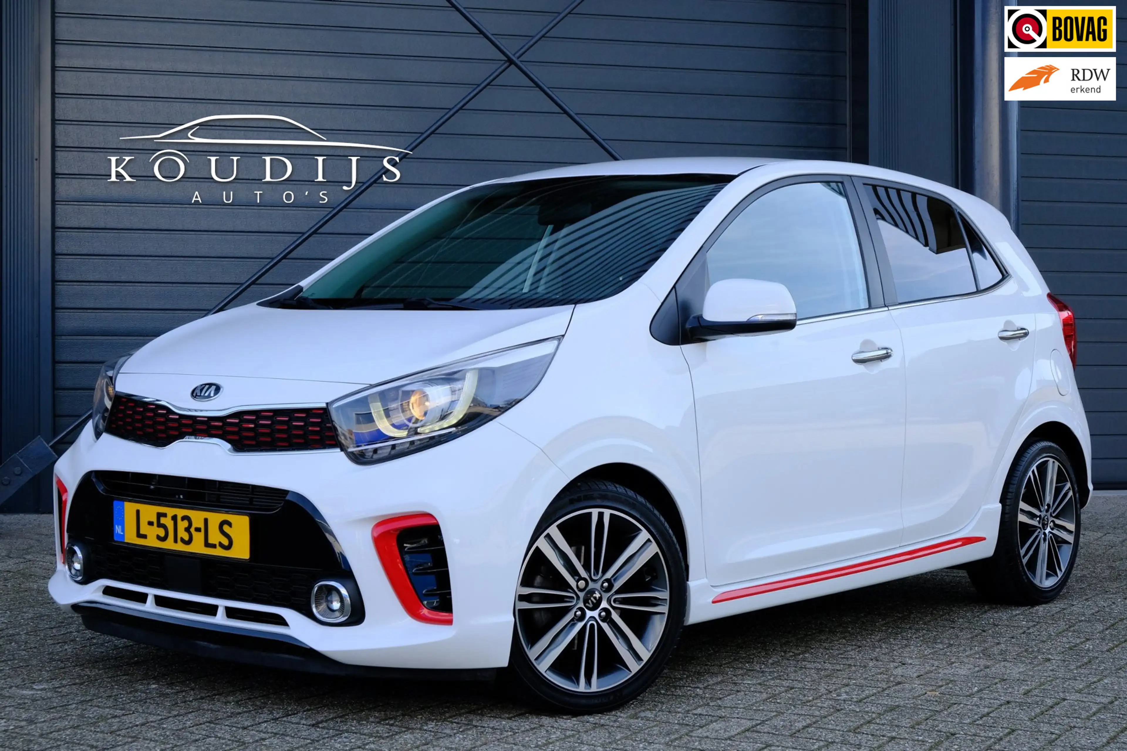 Kia Picanto 1.2 CVVT DynamicPlusLine, Leder, Stoel/stuurverw.,