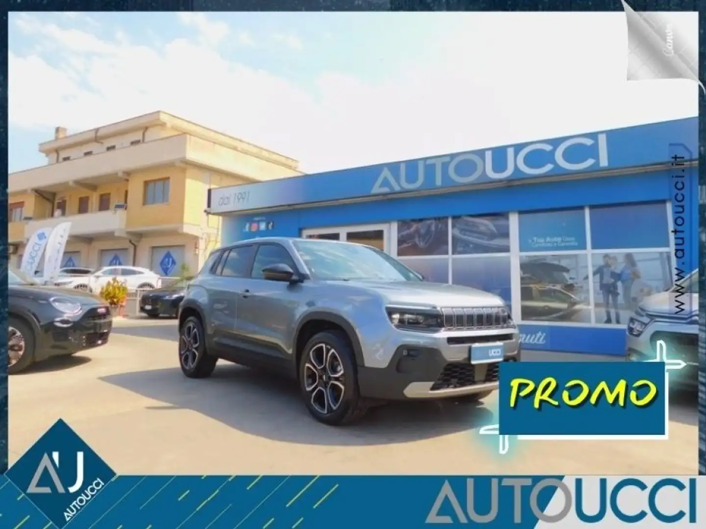 Jeep Avenger 1.2 Turbo 100 CV Summit Grau - 1
