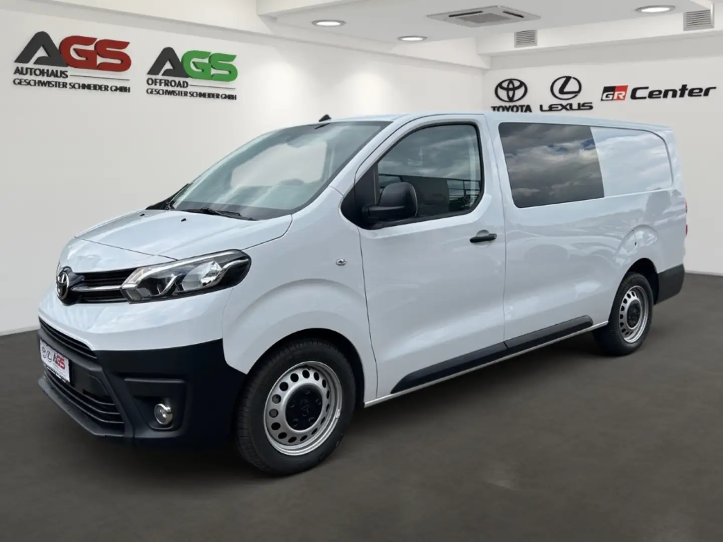 Toyota Proace L2 Kasten Doppelkabine Comfort Navi-Einparkhilfe h Bílá - 1