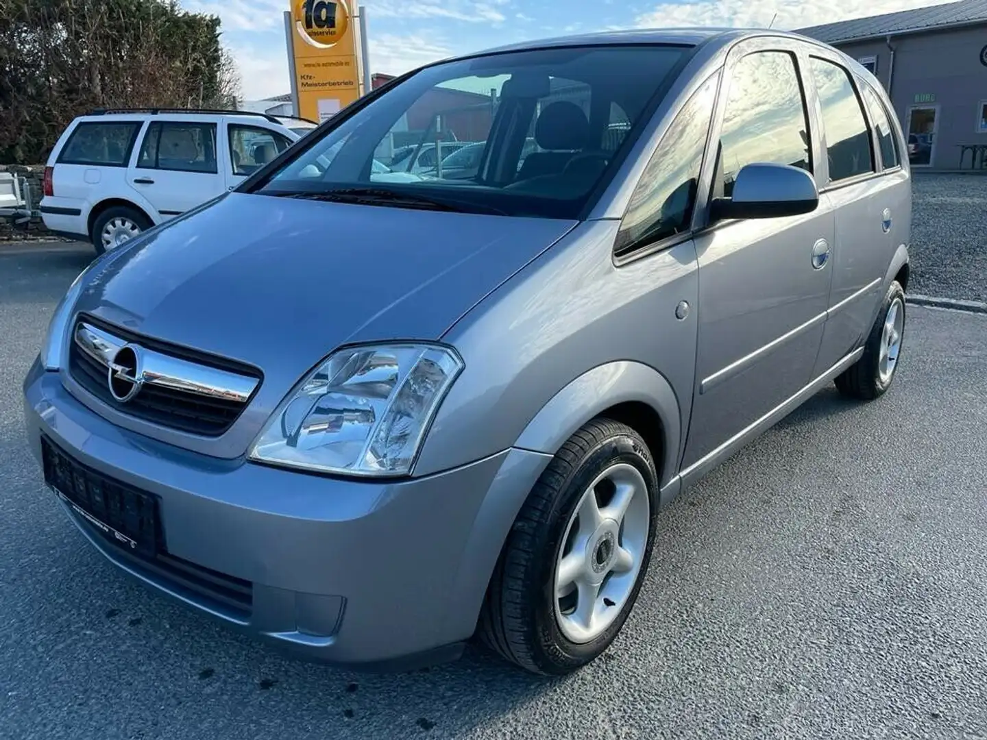 Opel Meriva 1.6 16V EURO4 HU-KD-NEU,ATM,KLIMA,8fa neu Grau - 1