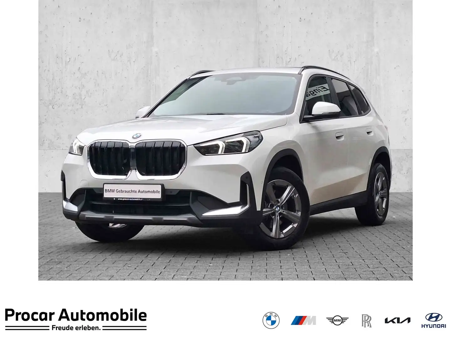 BMW X1 sDrive18i LED PA RFK DA+ Lhz DAB Shz Weiß - 1
