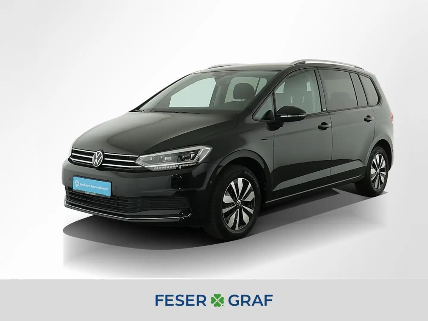 Volkswagen Touran MOVE 1.5 TSI DSG Navi IQ-LED Kamera ParkAssist Noir - 1