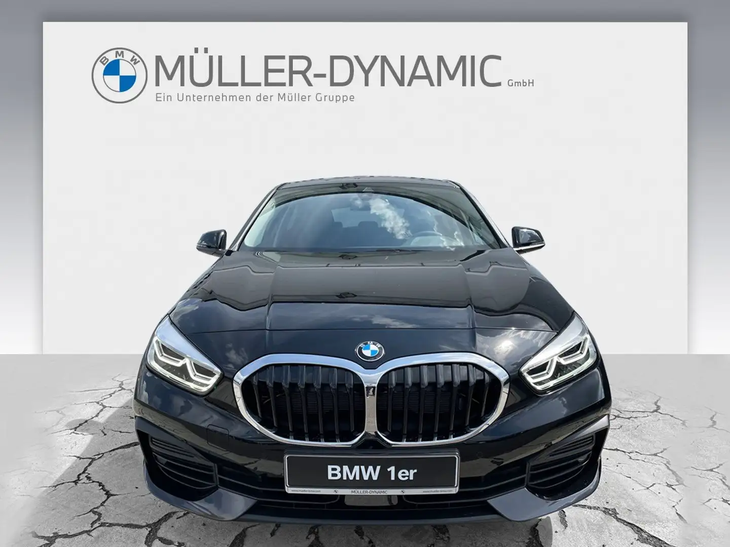 BMW 118 i Advantage; Müdigkeitswarnsystem, Bluetooth, Gesc Noir - 2