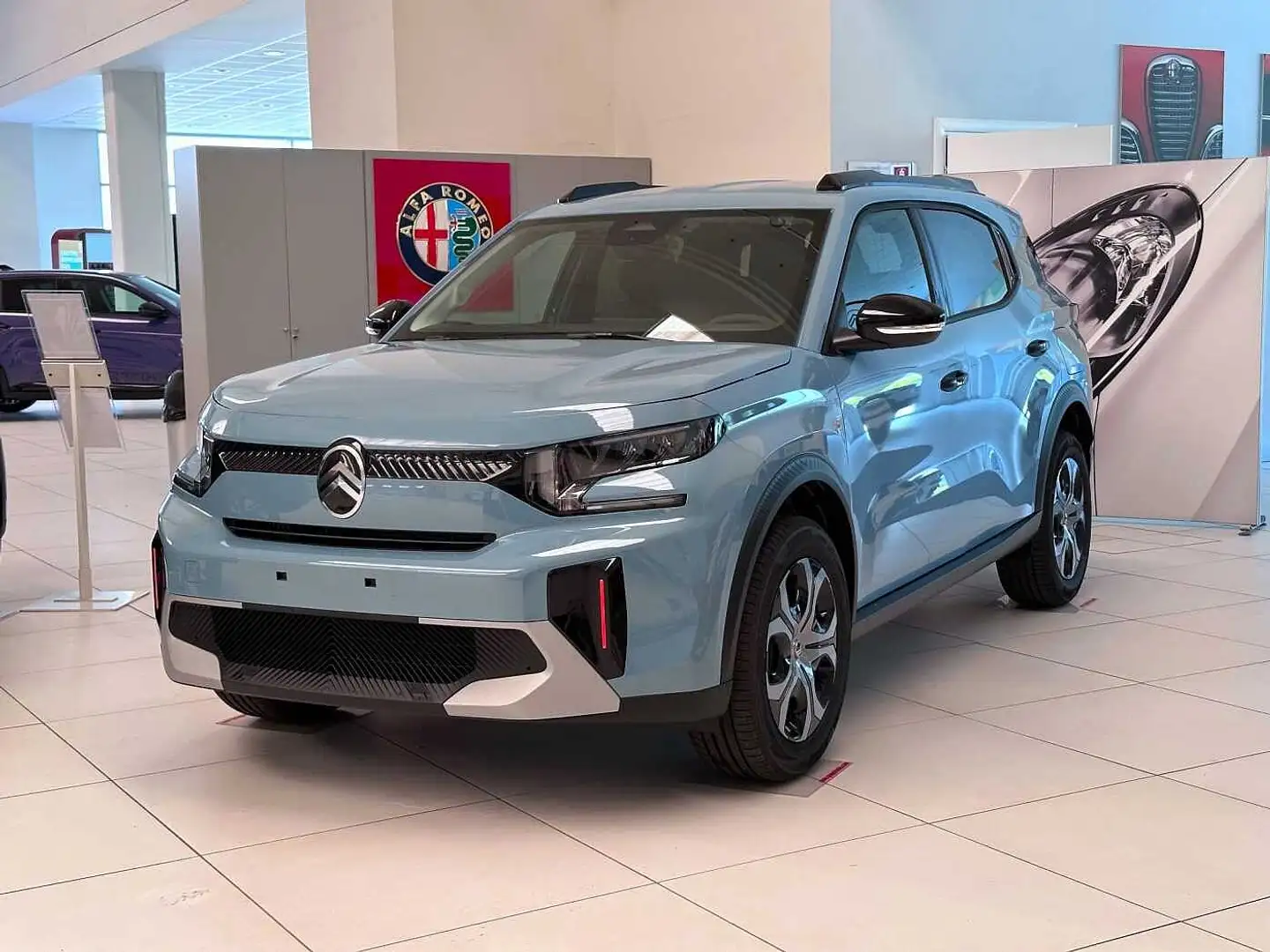 Citroen C3 Aircross PureTech Turbo 100 Plus Blu/Azzurro - 1