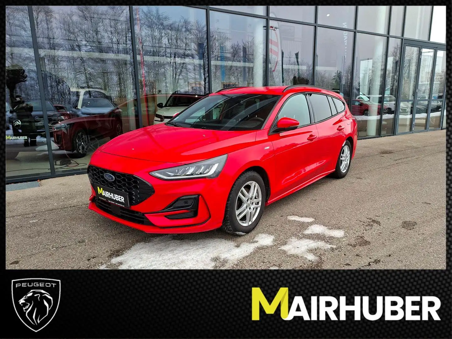 Ford Focus Turnier 1,0 EcoBoost ST-Line Rot - 1