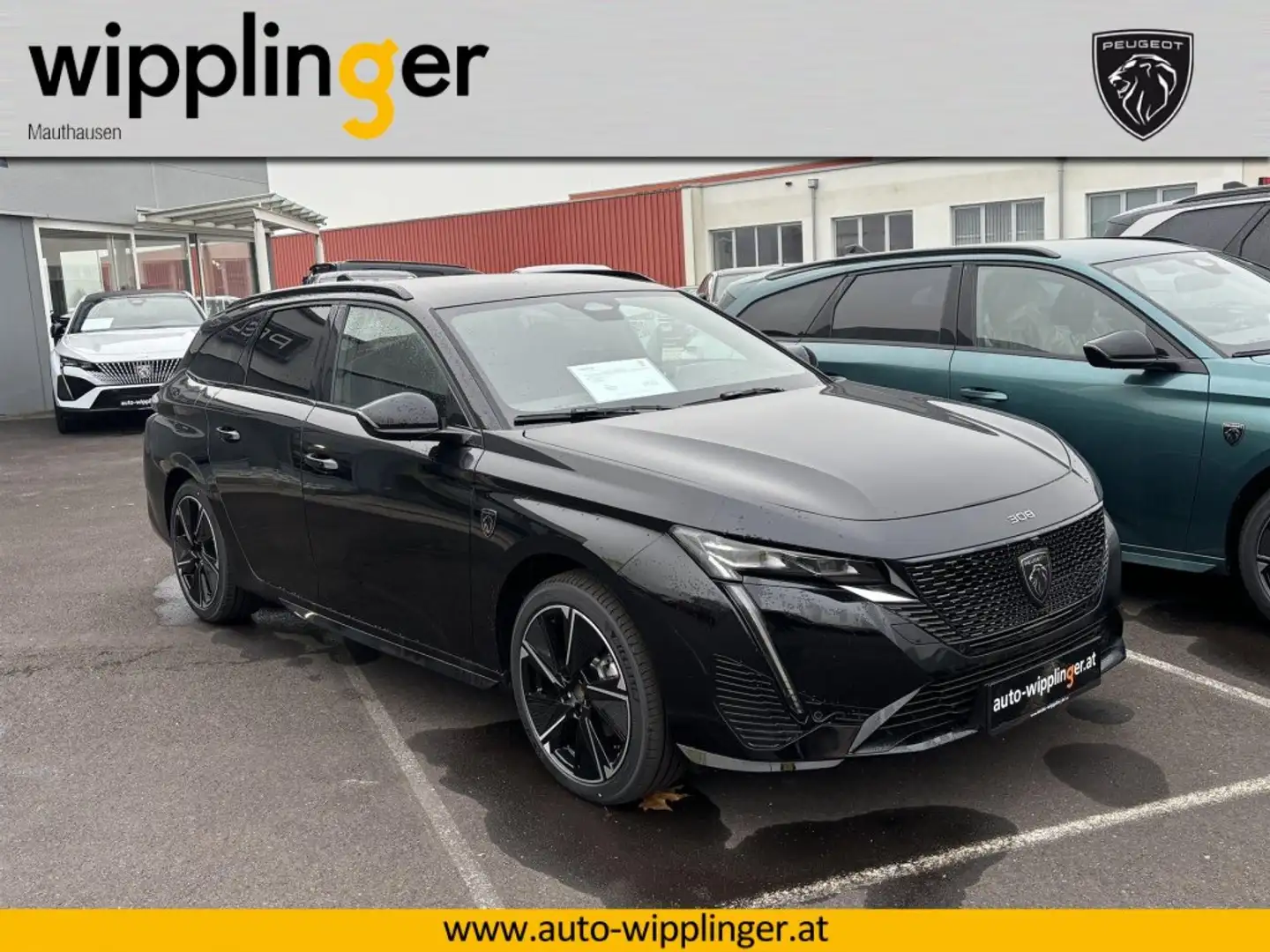 Peugeot 308 Peugeot e-308 SW GT Schwarz - 2