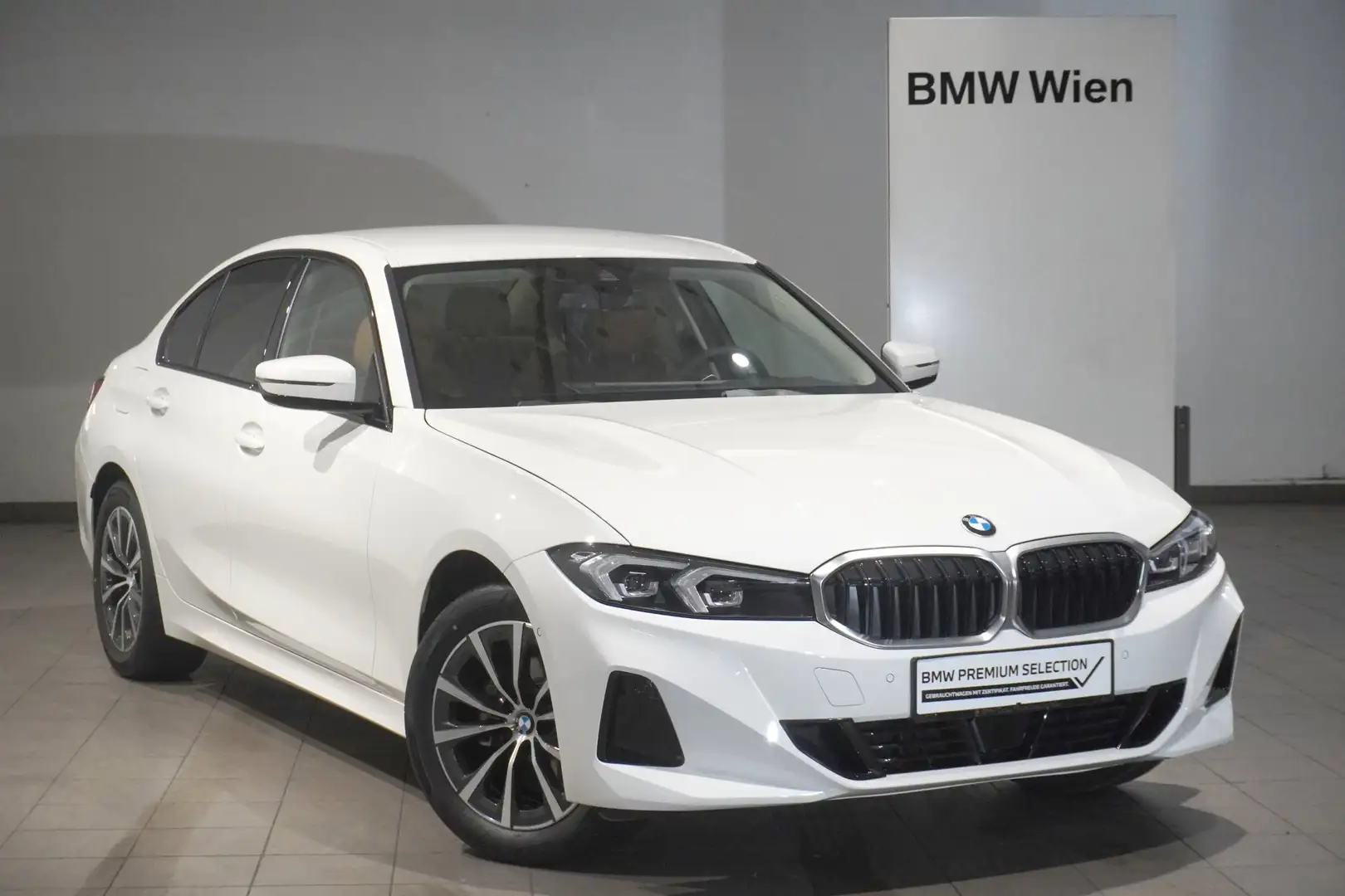 BMW 318 318d 48 V Blanc - 1
