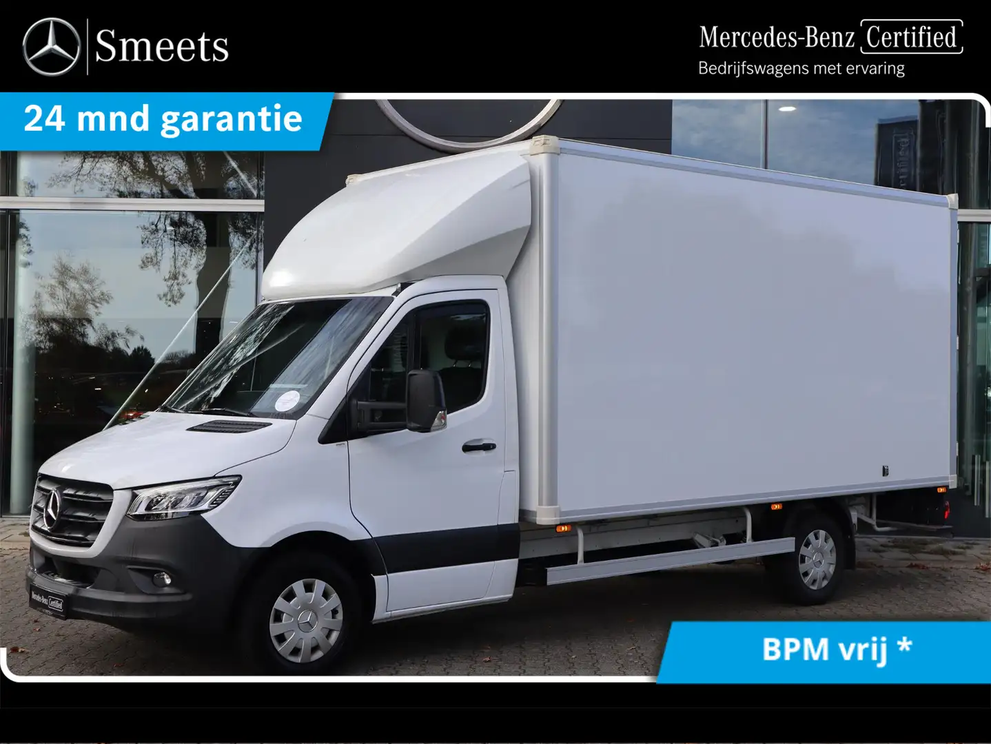 Mercedes-Benz Sprinter 317 CDI L3 LAADBAK MET ACHTERDEUREN Blanc - 1