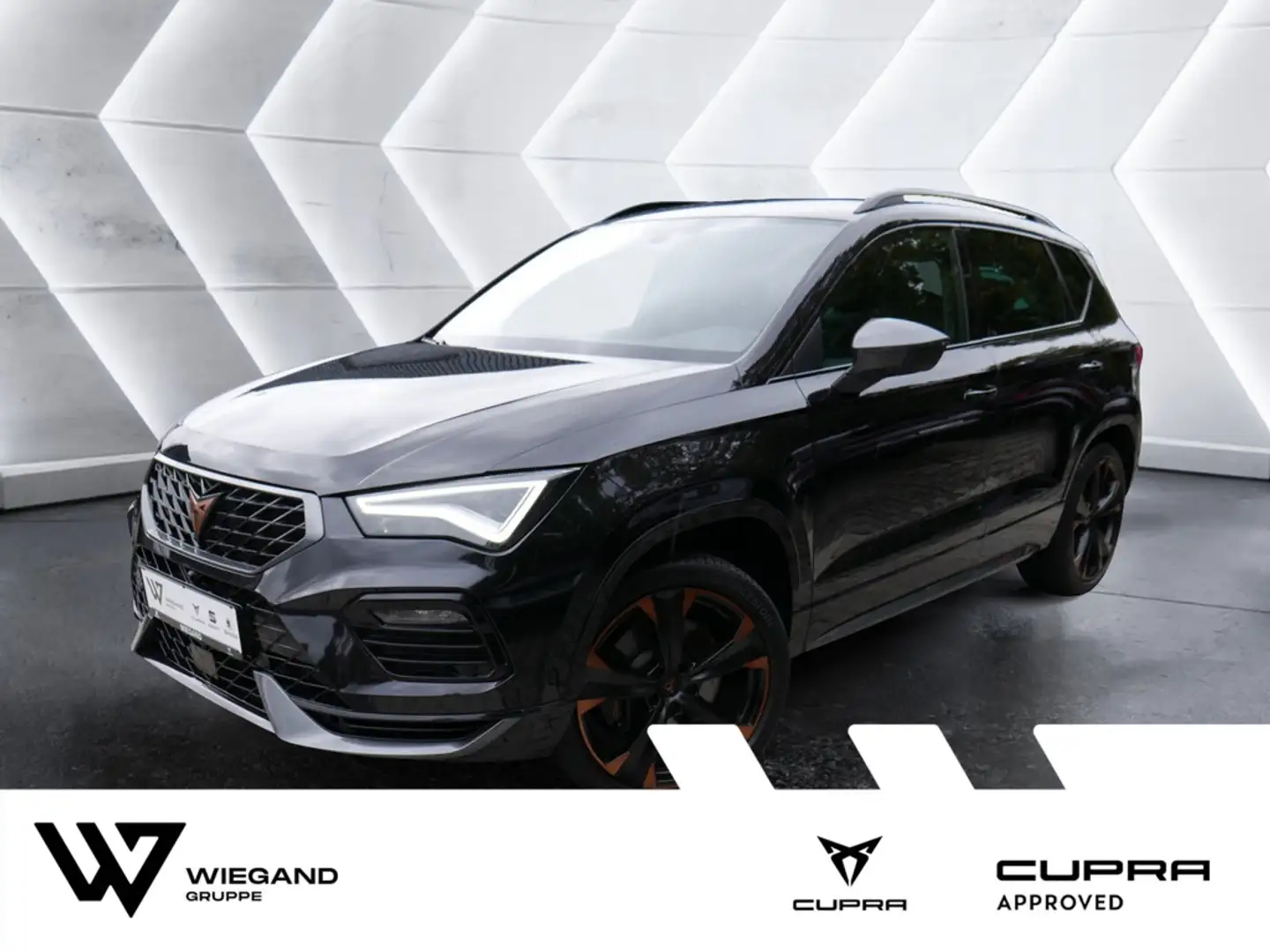 CUPRA Ateca 2.0 TSI 4Drive FACEL. LED 360° COPPER Noir - 1