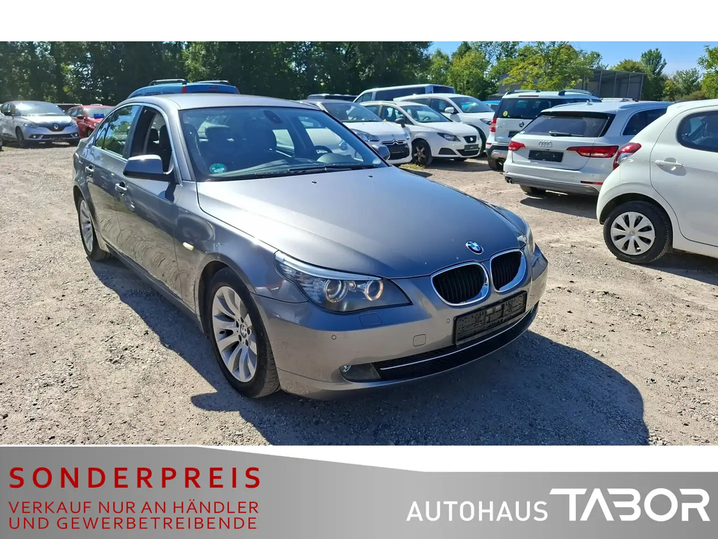 BMW 520 520 d Steptronic Leder Navi Xenon PDC SHZ Klima Grey - 2