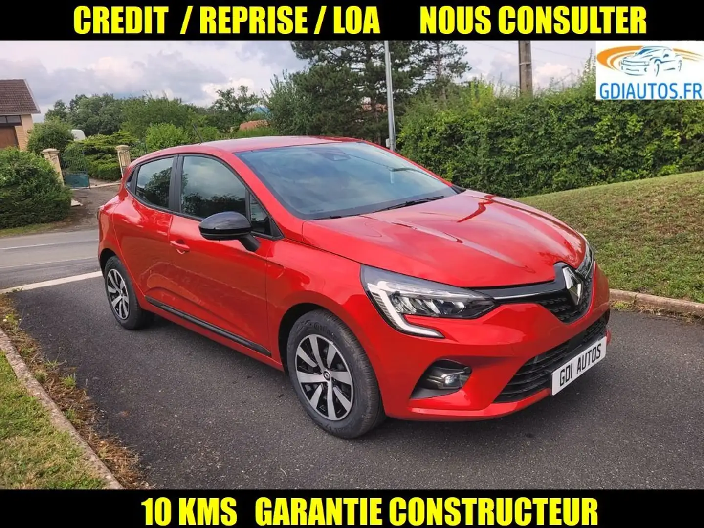 Renault Clio V 1.0 TCE 90 EQUILIBRE Reprise Possible Rouge - 1
