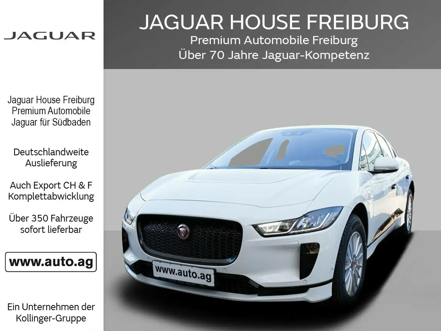 Jaguar I-Pace EV400 S GAR 2027 APPROVED Weiß - 1