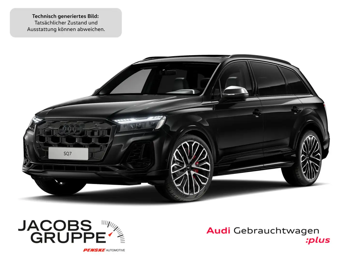 Audi SQ7 4.0 TFSI quattro B&O*Pano*Matrix * Schwarz - 1