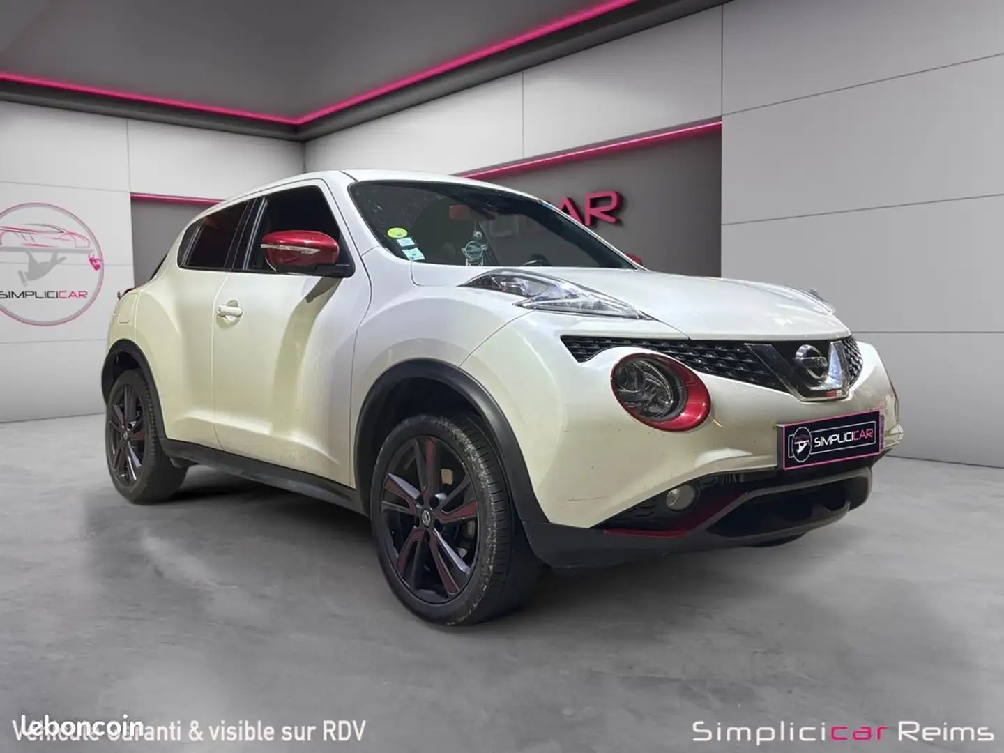 Nissan Juke 1.5 dCi 110 Ch start-stop tekna garantie 12 mois Blanc - 1
