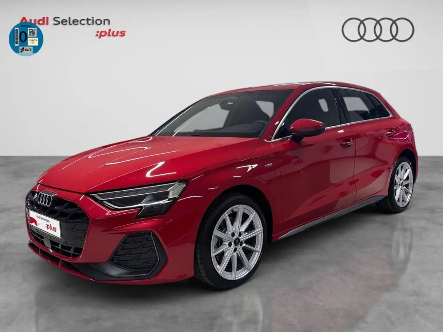 Audi A3 Sportback TFSI e Genuine S tronic 150kW Rojo - 1