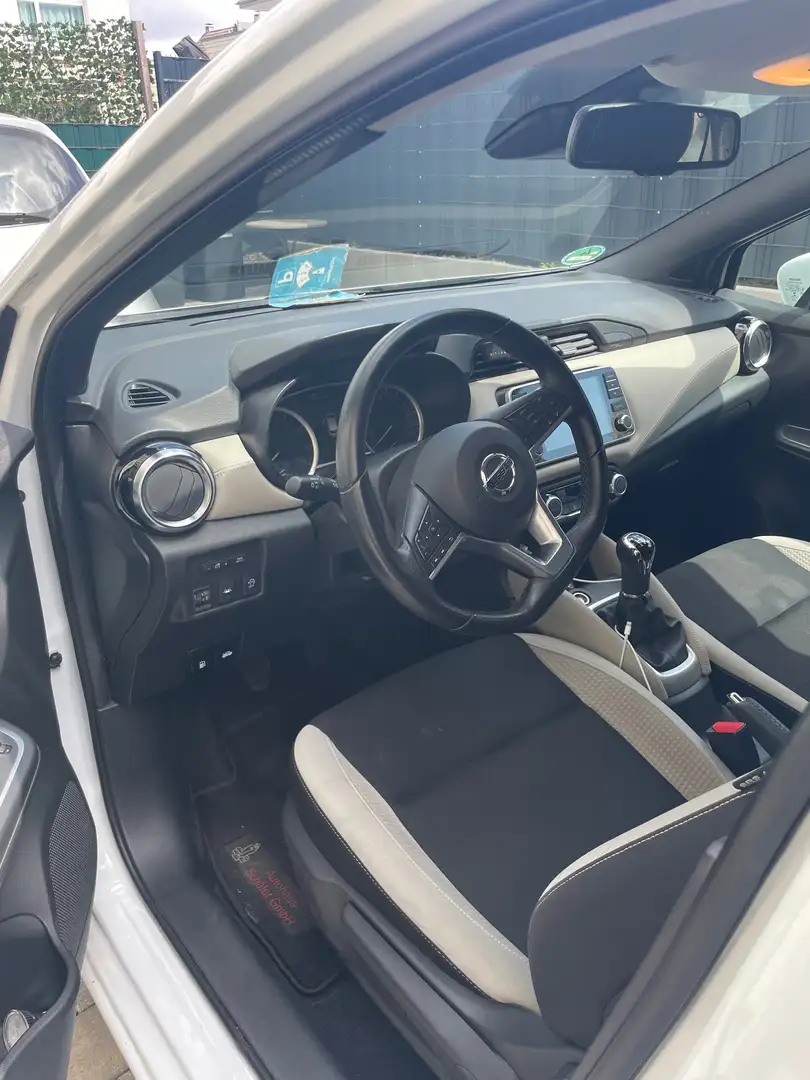 Nissan Micra IG-T 100 Tekna Weiß - 2