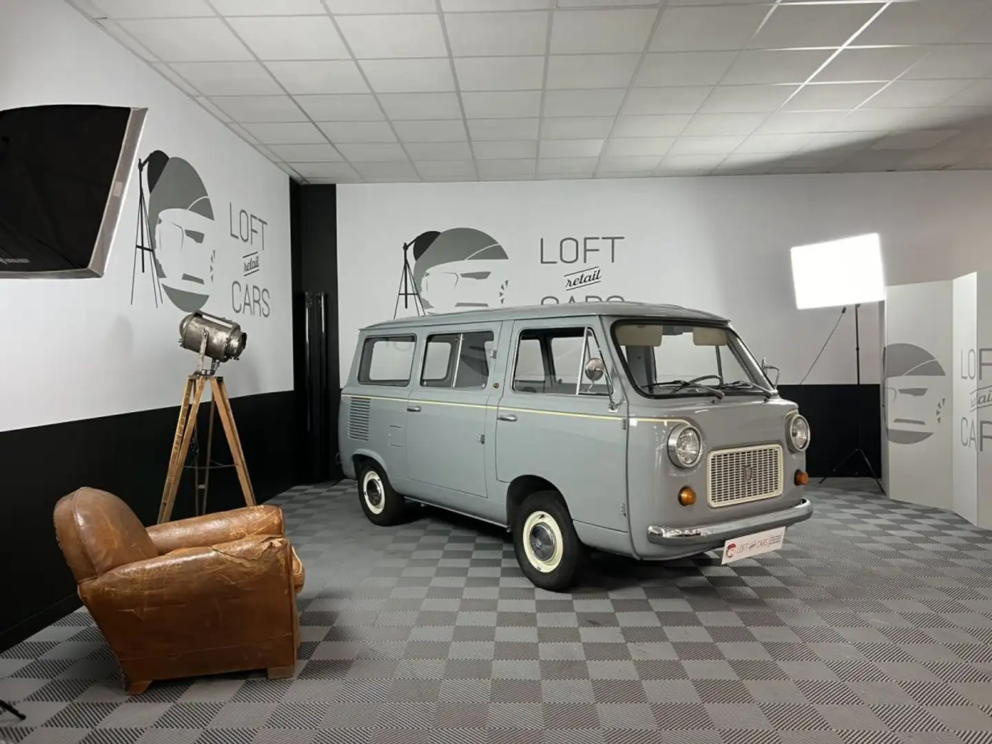 Fiat 850 200 COMBI B1 T Combi familial Grau - 2