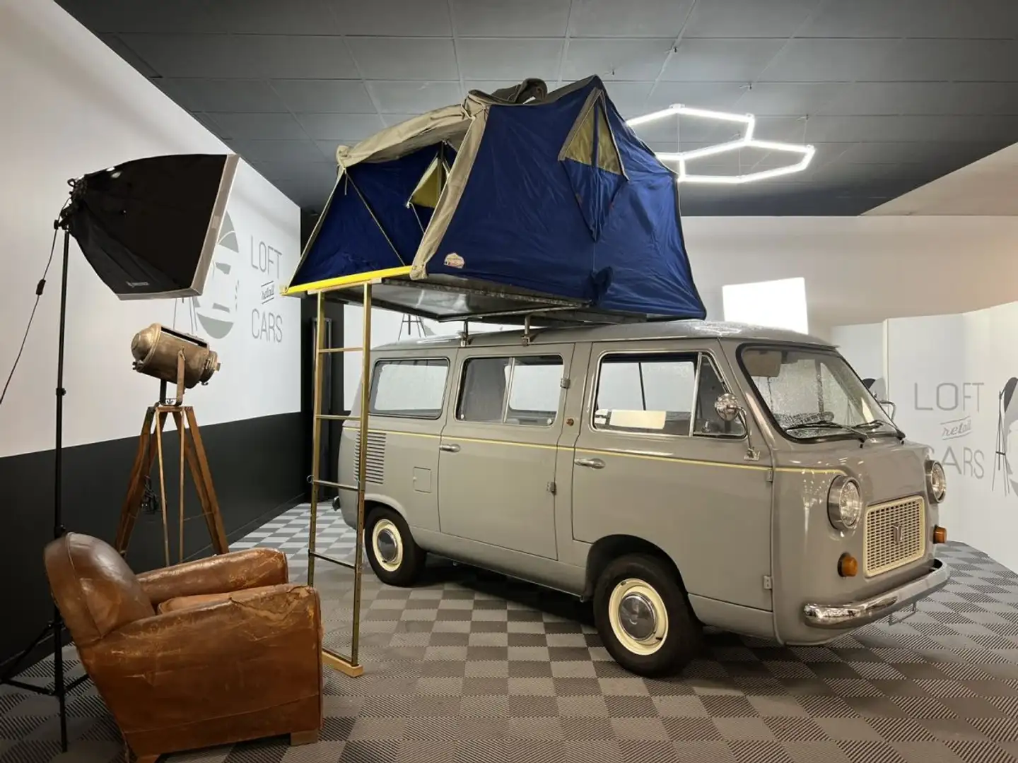 Fiat 850 200 COMBI B1 T Combi familial Grau - 1