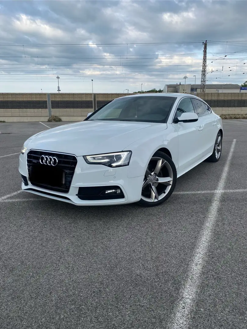 Audi A5 SB 2,0 TDI quattro Sport DPF S-tronic Weiß - 1