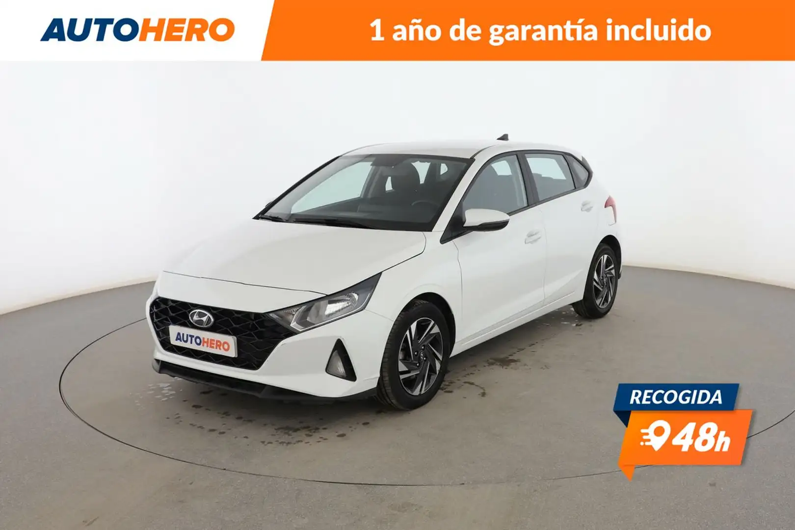 Hyundai i20 1.0 TGDI SLX 100 Blanco - 1