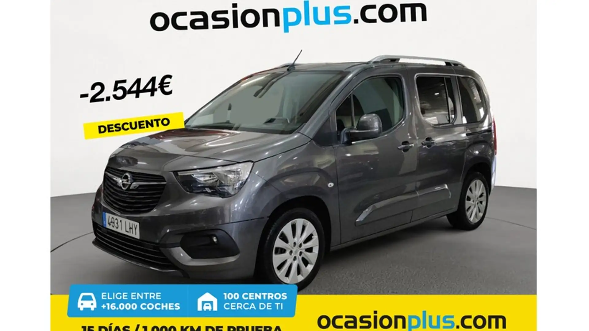 Opel Combo Life 1.2 T S/S Selective L Grijs - 1