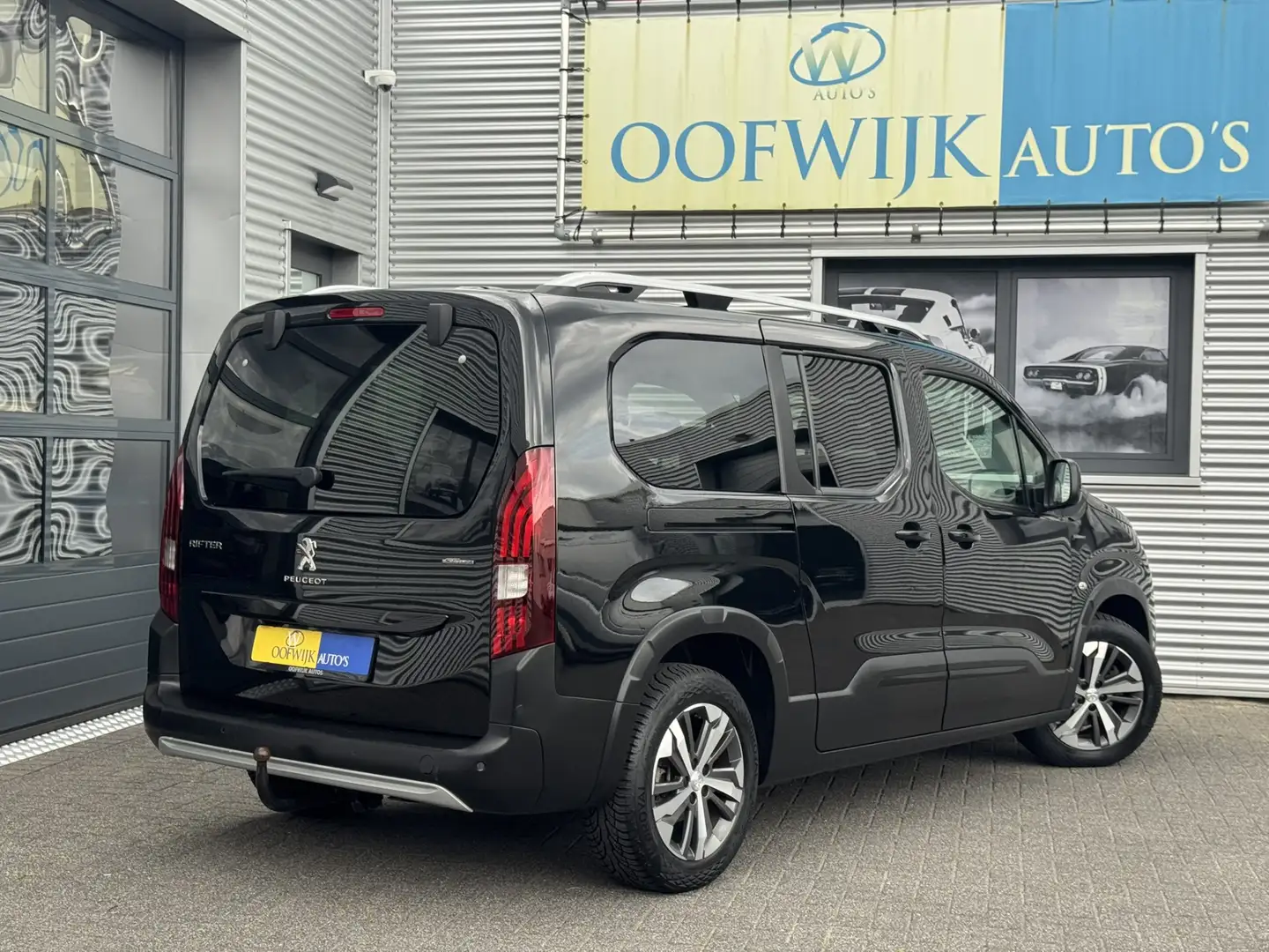 Peugeot Rifter Long 1.2 Puretech Long GT-Line 7p. Clima Camera Schwarz - 2