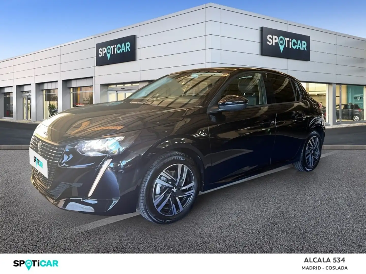 Peugeot 208 1.2 Puretech S&S Allure 100 Noir - 1