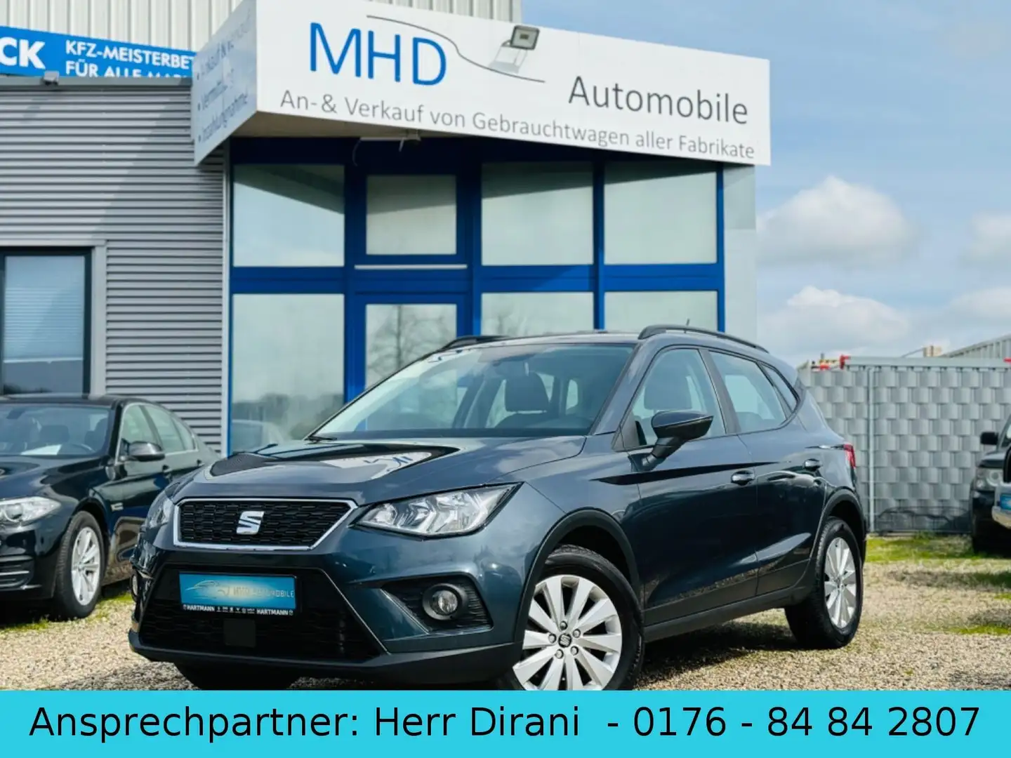 SEAT Arona Style CNG *Fulllink* *PDC*SitzPaket* Leder Grau - 1