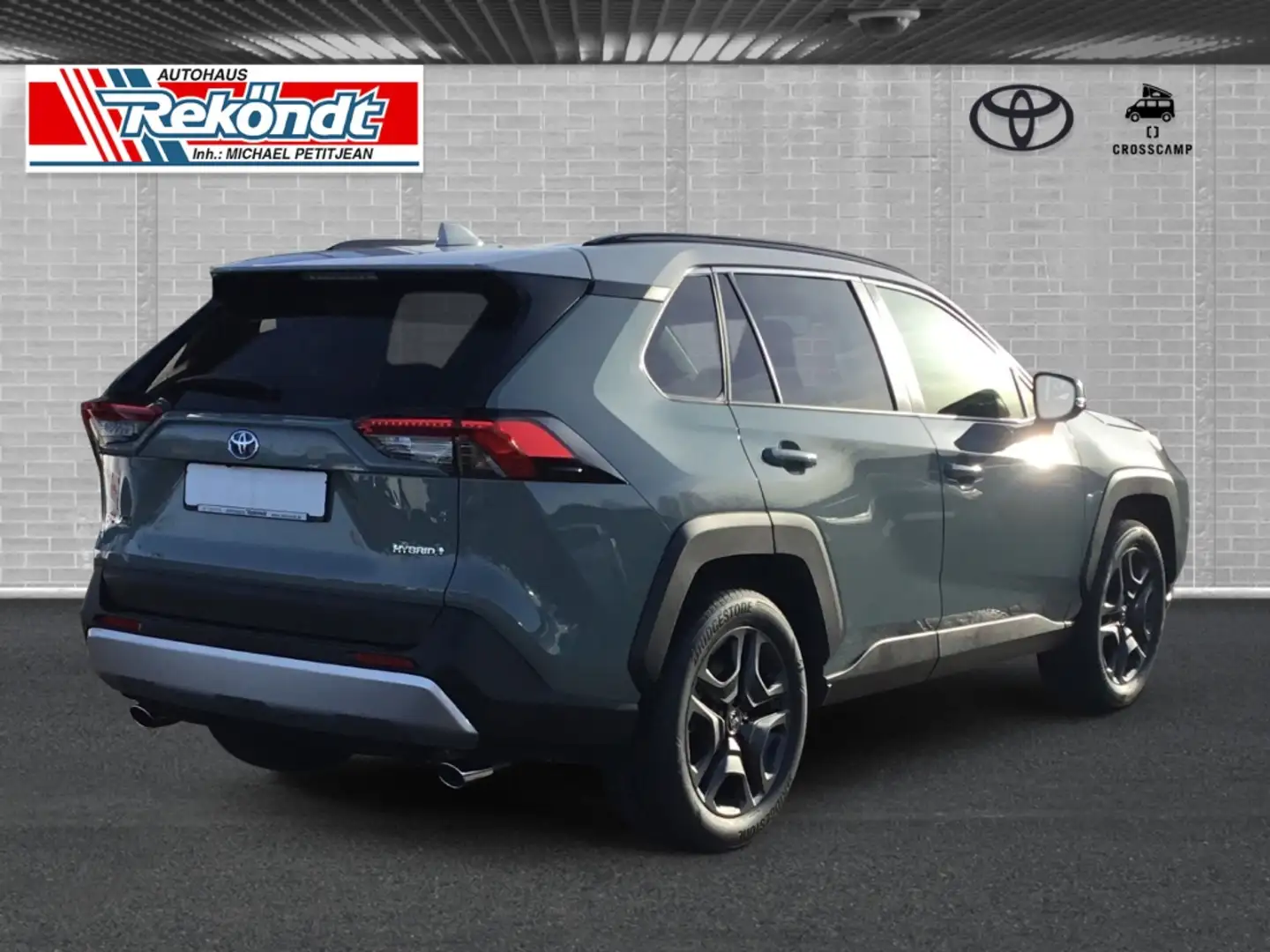 Toyota RAV 4 2.5 Hybrid 4x4 Adventure ACC RFK 360 SHZ LHZ NAVI Verde - 2