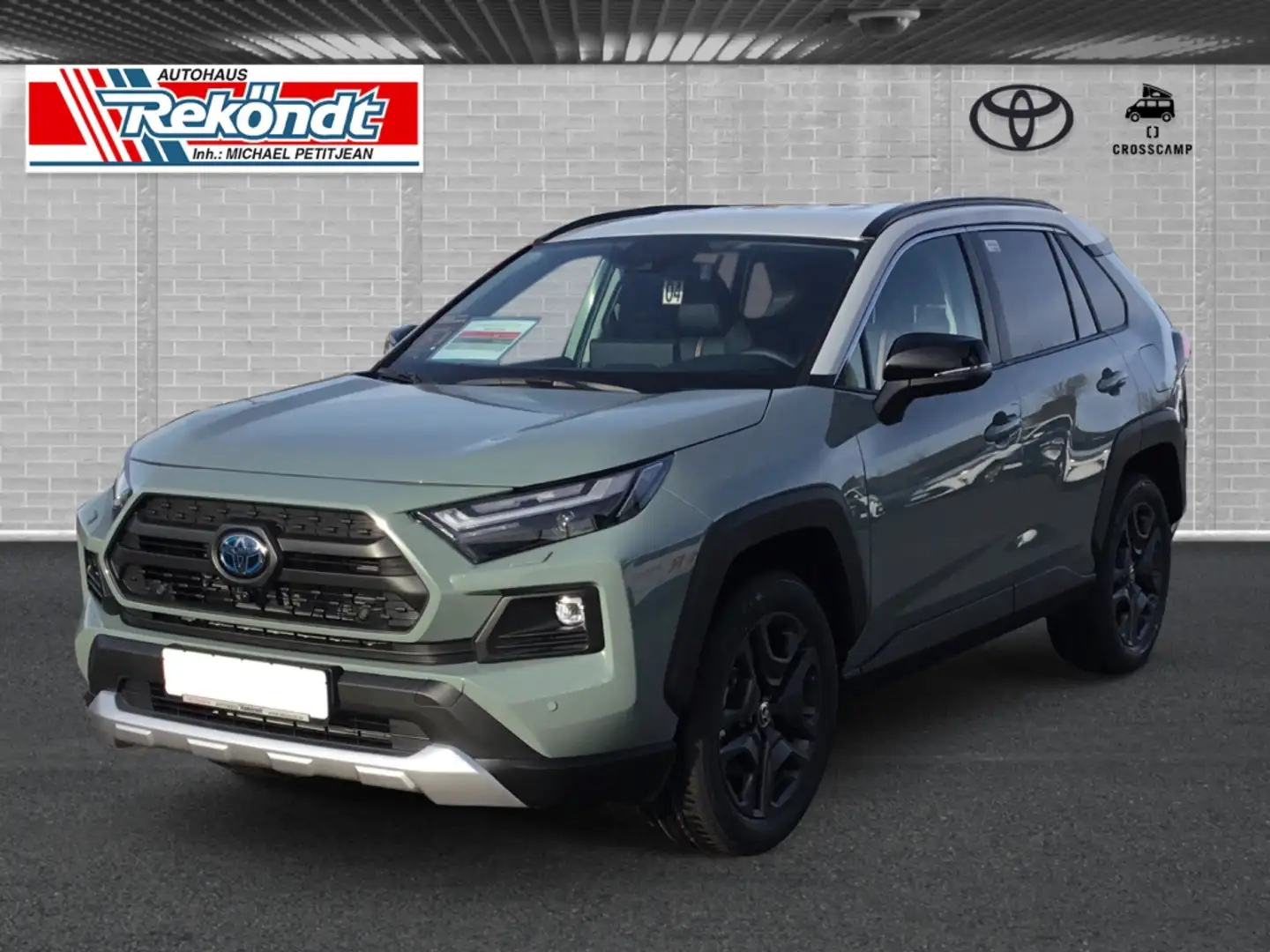 Toyota RAV 4 2.5 Hybrid 4x4 Adventure ACC RFK 360 SHZ LHZ NAVI Verde - 1