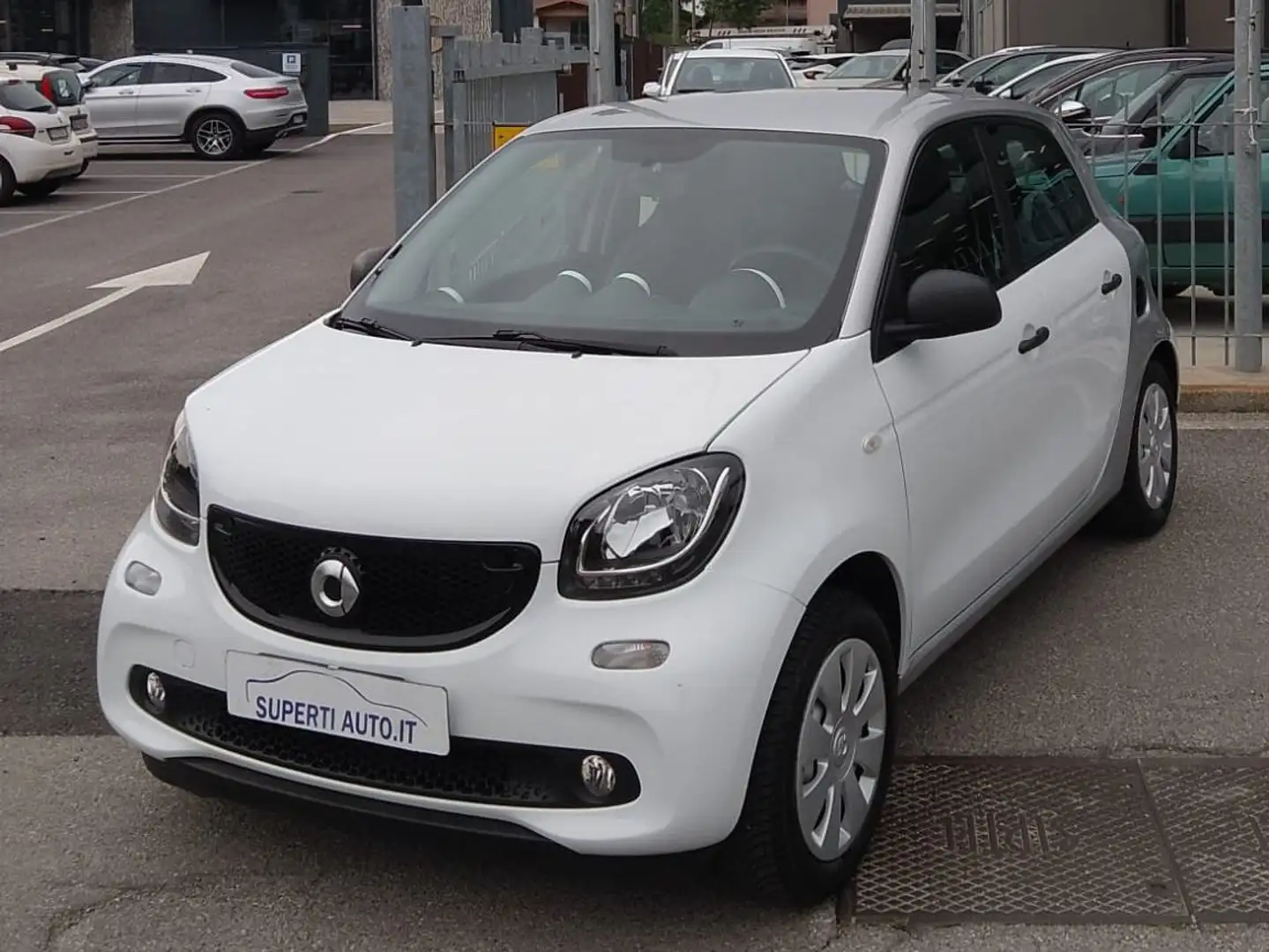 smart forFour Forfour II 2015 1.0 Passion 71cv twinamic my18 Bianco - 1