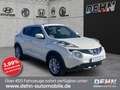 Nissan Juke 1.6 N-Connecta CVT Navi SHZ Leder Pano Kamera Weiß - thumbnail 1