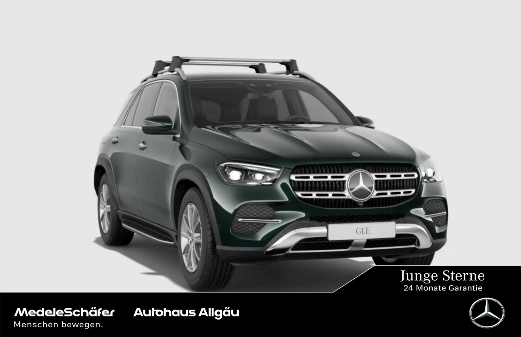 Mercedes-Benz GLE 450 GLE 450 4M AIRMATIC AHK Burmes MLED Stdheiz 360° Grün - 1