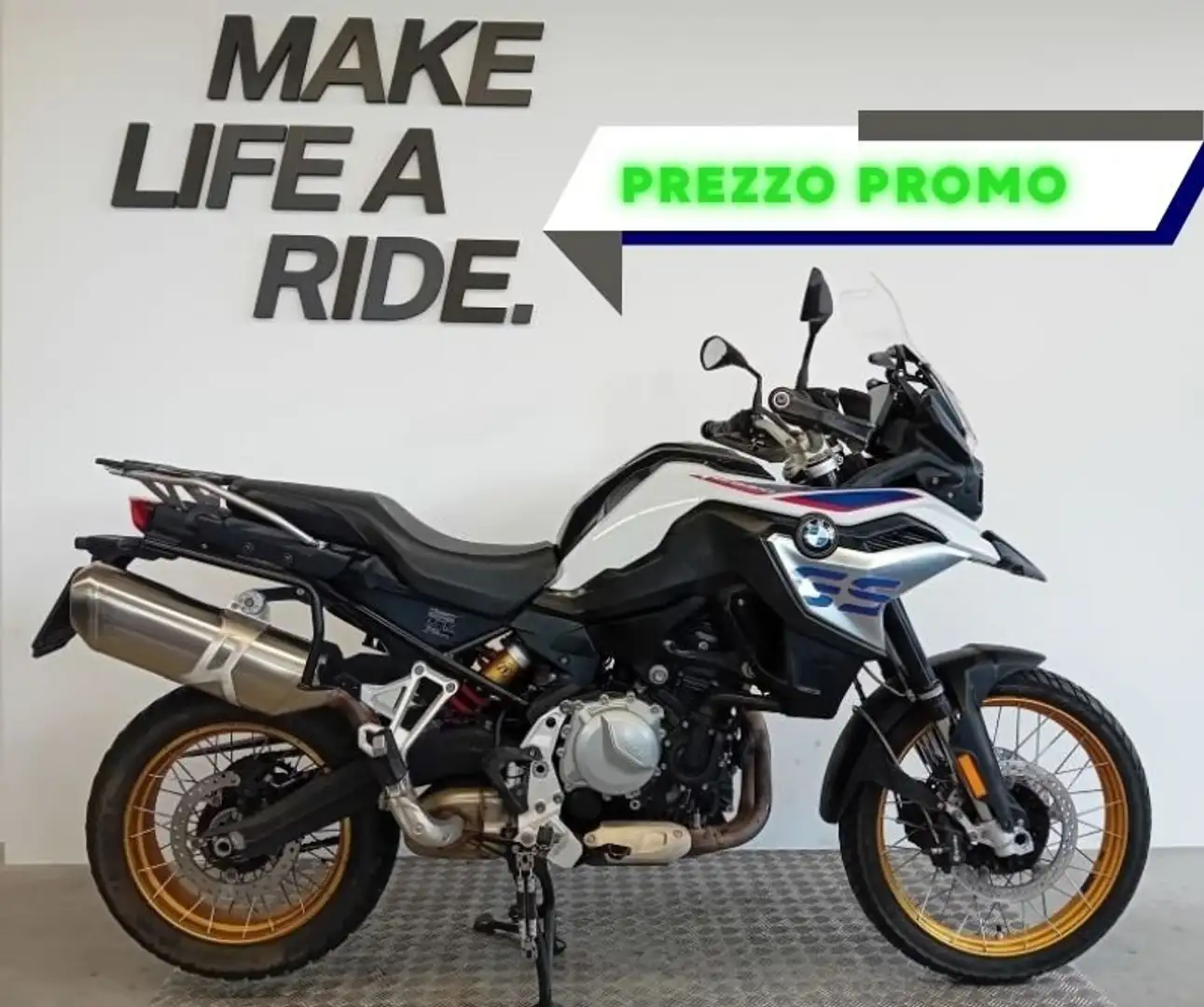 BMW F 850 GS Blanc - 1