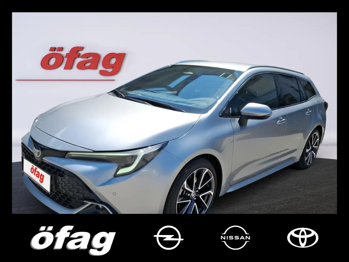 Toyota Corolla Touring Sports 2.0  Lounge ACC+LED+Navi Silber - 1