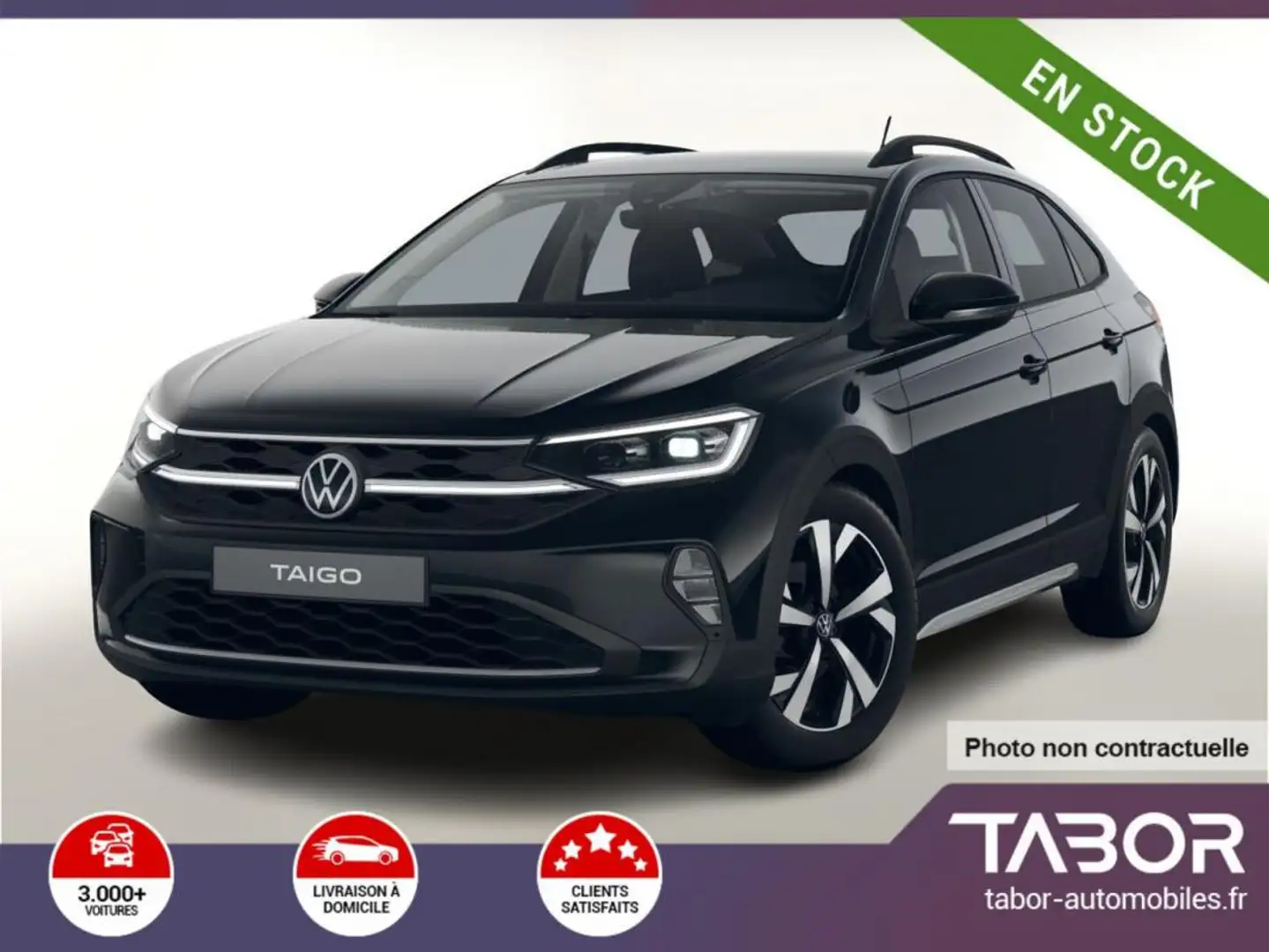 Volkswagen Taigo 1.0 TSI 116 DSG Matrix R2D Noir - 1