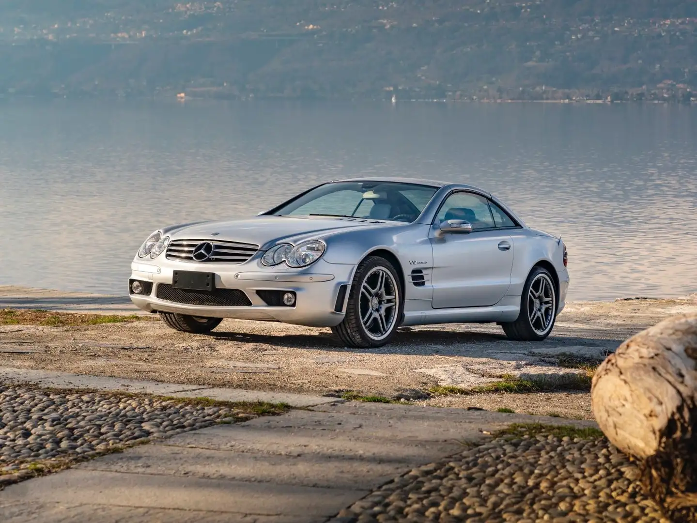 Mercedes-Benz SL 65 AMG Classe     (R230)   Biturbo cat EVO  Performance Gümüş rengi - 2