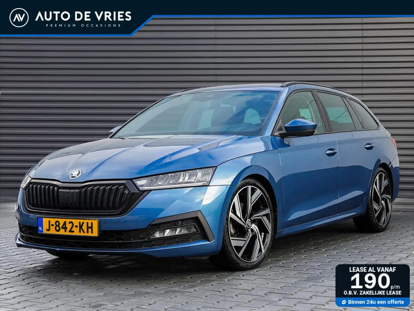 Skoda Octavia Combi 1.0 TSI 110pk Business Edition | ECC | Full Azul - 1