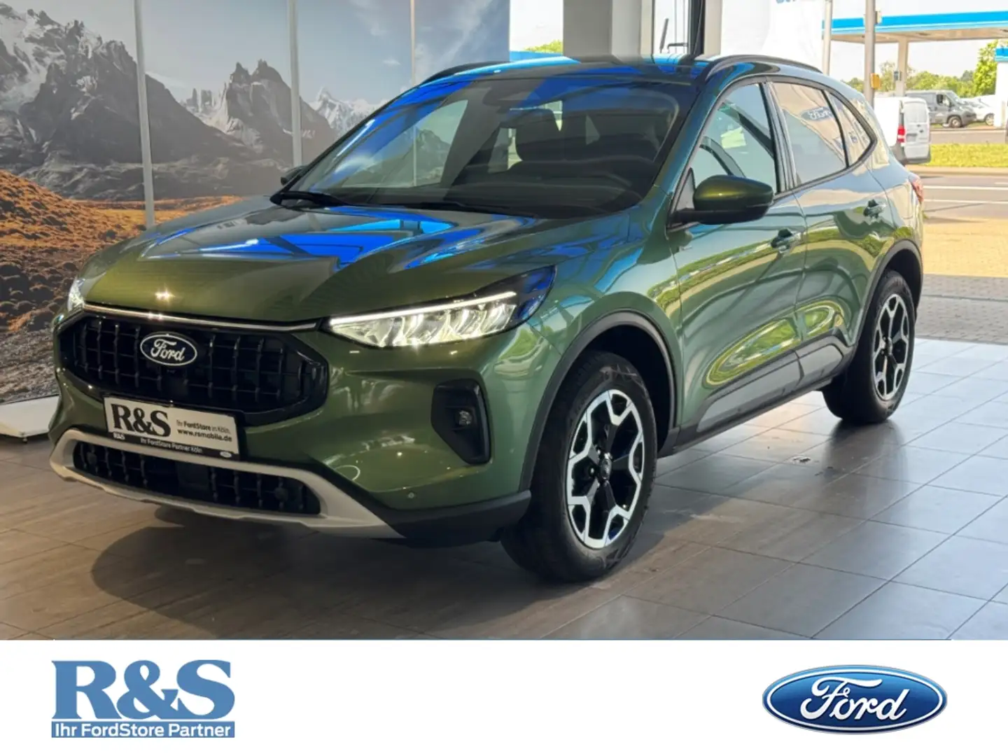 Ford Kuga FHEV Active Key-Free-System+Rückfahrkamera+LED-Sch Verde - 1