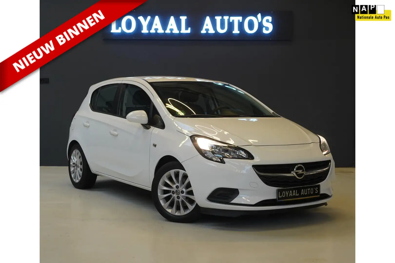 Opel Corsa 1.0 Turbo Edition | AIRCO | ELEK.RAMEN | APK | NAP Wit - 1