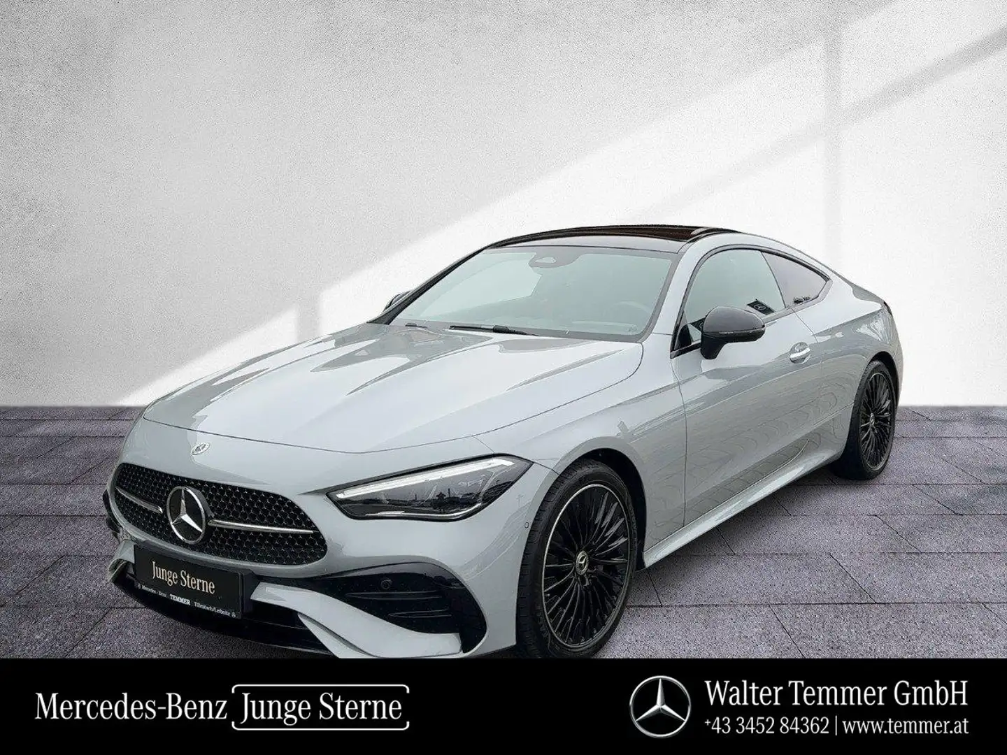 Mercedes-Benz CLE 220 d Coupé NP: 76.800 AMG Night Pano KAM Grau - 1